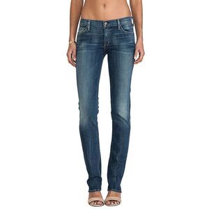 Citizens of Humanity Ava Stretch Low Waist Straight Leg Jeans 29 x 31 USA Fading